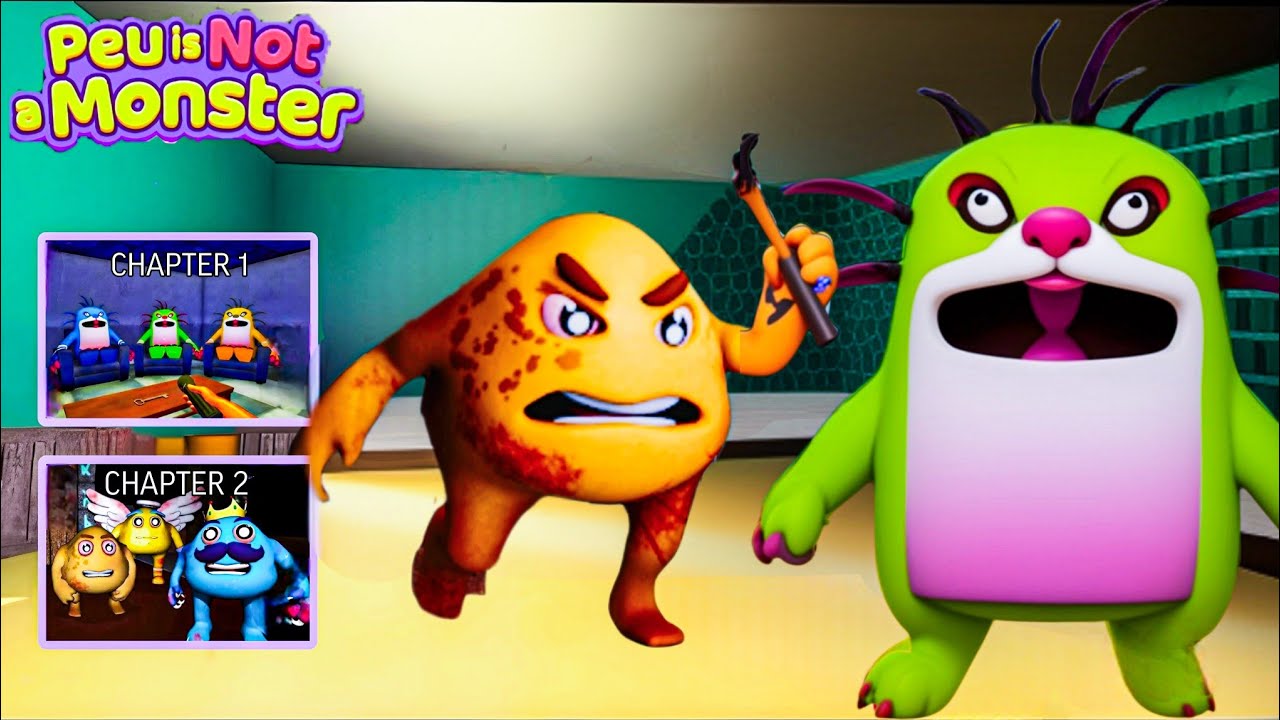 Peu Monster Scary Horror Vs Peu Is Not A Monster (Chapter 1, 2)
