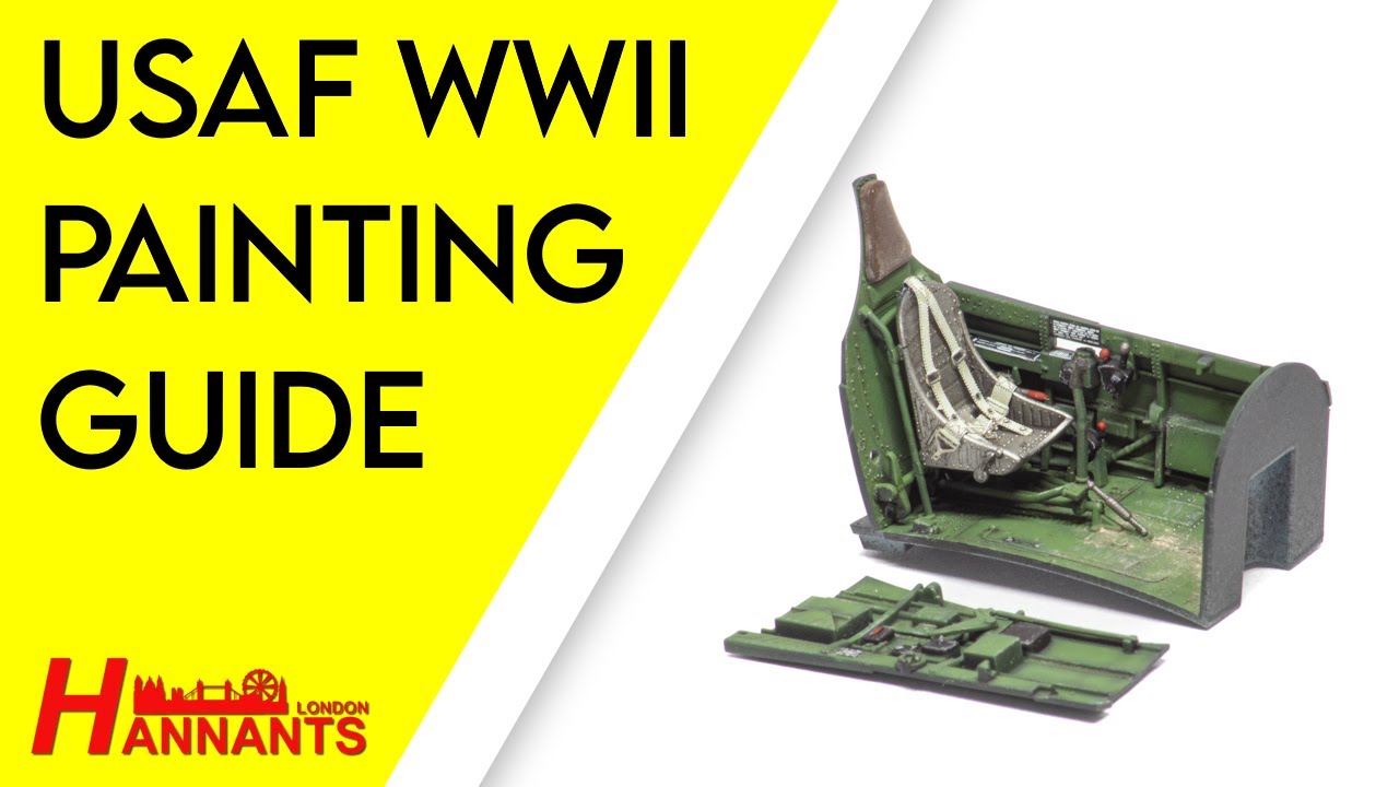 How To: Painting & Weathering USAF WWII Cockpits | 4K