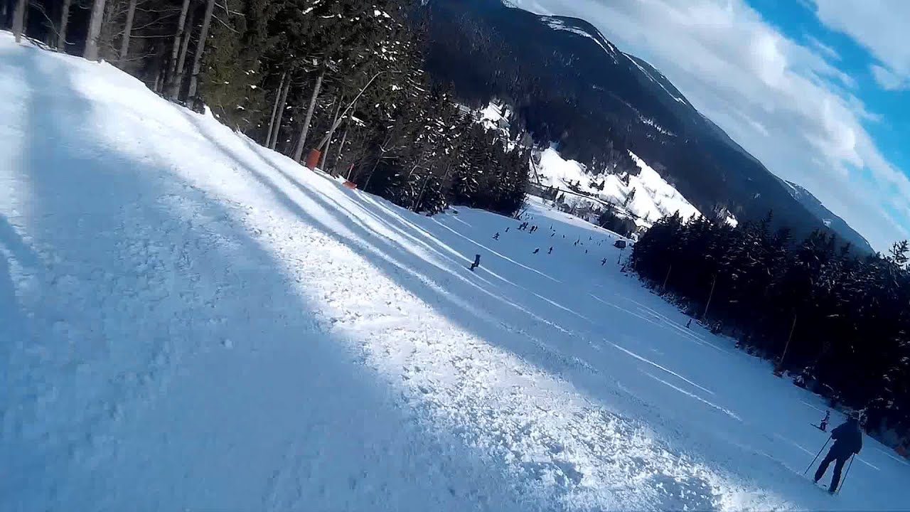 Skiareál [Harrachov][TRASA CZERWONA I][Rýžoviště][HD][2015]