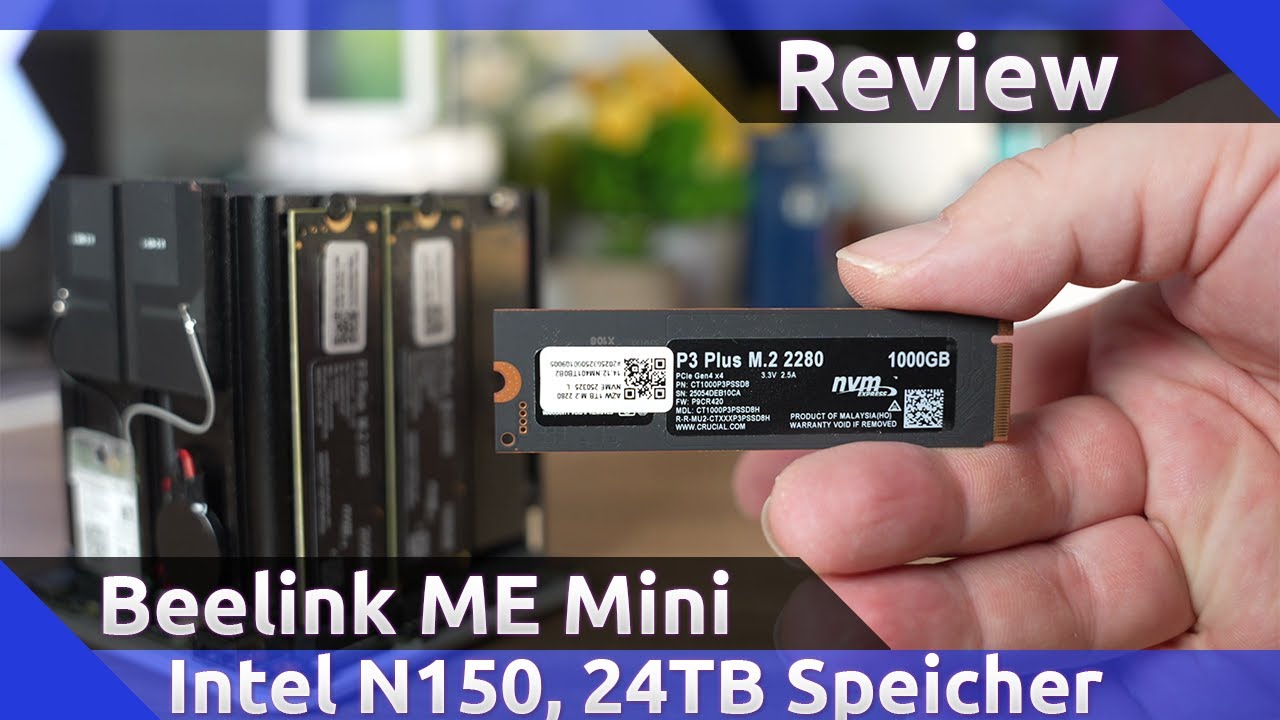 Dieser Mini-PC ersetzt mein NAS!? Beelink ME Mini mit 24 TB im Test!