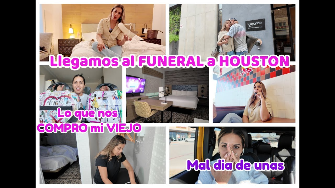 De SAN ANTONIO a HOUSTON + Mi VIEJO nos CONSINTIO + Llegamos al FUNERAL
