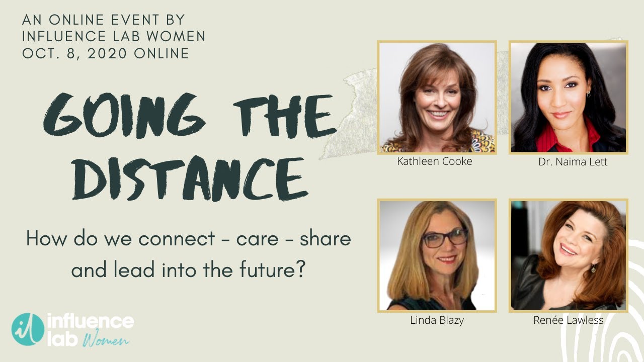 Influence Lab Women Online Event, Going the Distance, October 2020