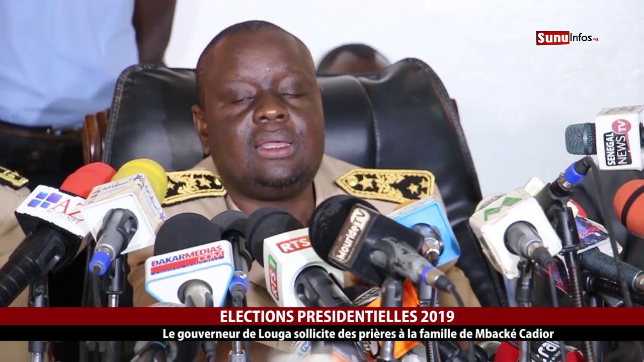 Pr&eacute;sientielle 2019: le gouverneur de Louga sollicite des pri&egrave;res &agrave; la famille de Mback&eacute; Cadior