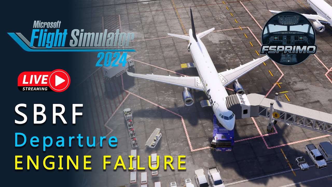 RECIFE DEPARTURE - Engine Failure Training - #msfs2024 #quest3 #virtualreality #vr