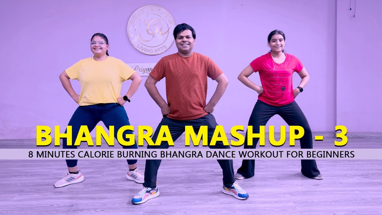 Bhangra Mashup 3 - Dance Fitness | Calorie Burning Bhangra Workout for Beginners | Easy Steps | 2025