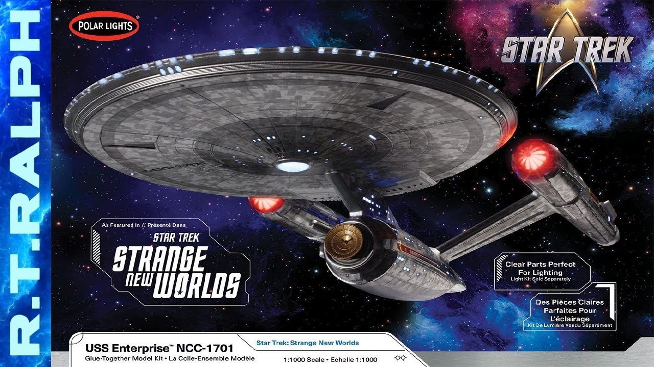 Polar Lights Star Trek Strange New Worlds U.S.S. Enterprise 1:1000 Scale Model Kit Review