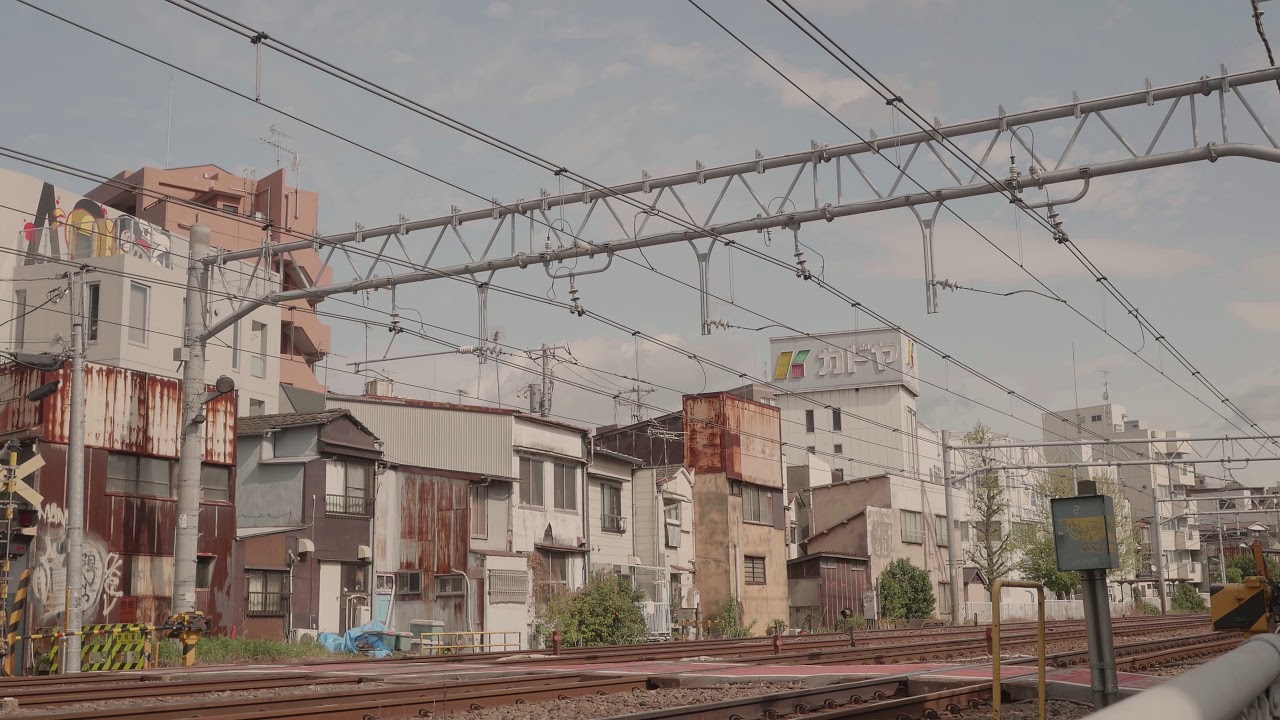 【4K60秒】昔の大森がここにある・残された昭和の街並み～大田区山王3丁目　(2018年4月)