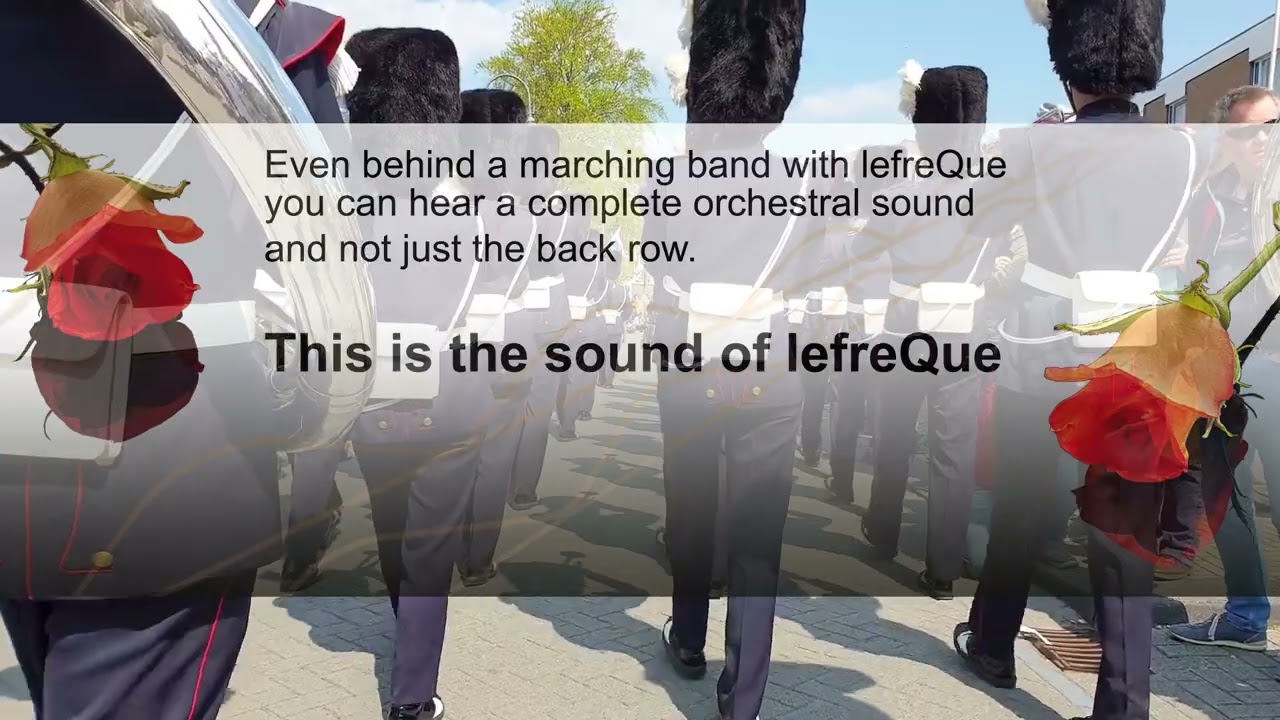 The sound of lefreQue in Wind Orchestras