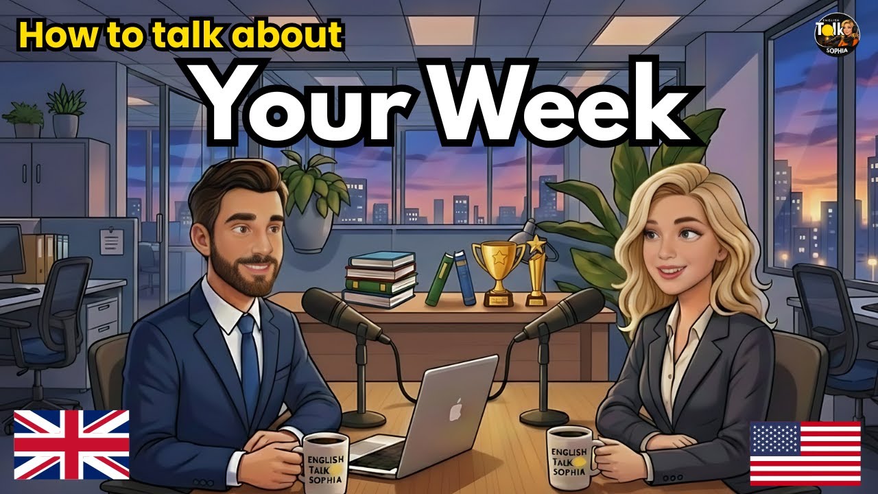 How to Talk About Your Week in English | English Conversation Practice