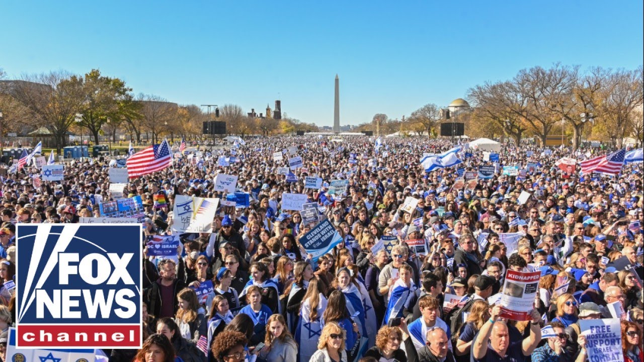 Nearly 300,000 attend pro-Israel rally in D.C.