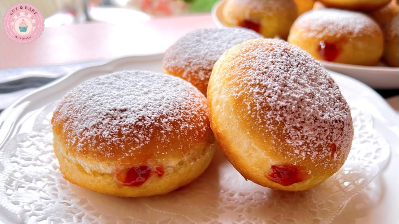 Classic German Berliner Recipe: Jam-Filled Doughnuts