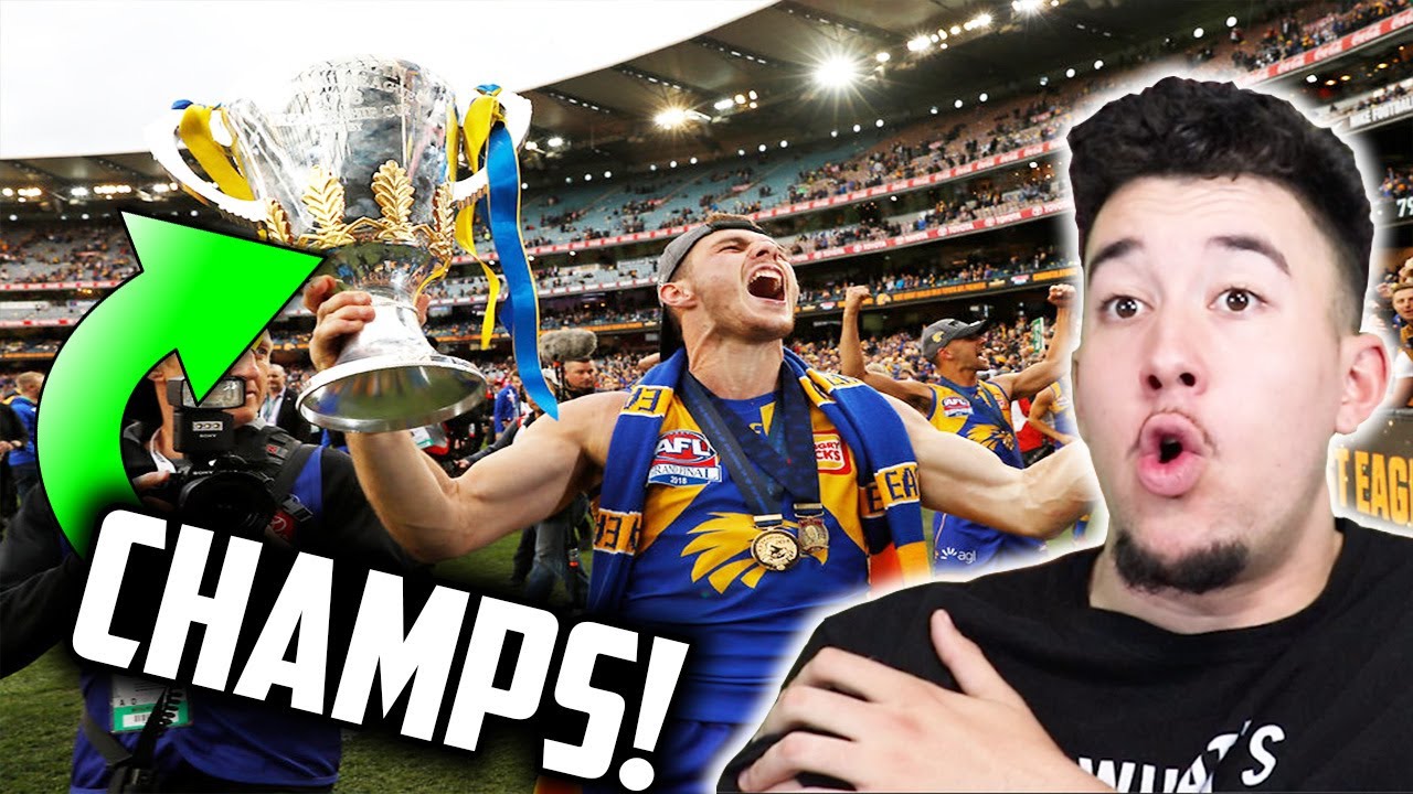 American NFL Fan Reacts to 2018 THE AFL GRAND FINAL | West Coast v Collingwood Highlights