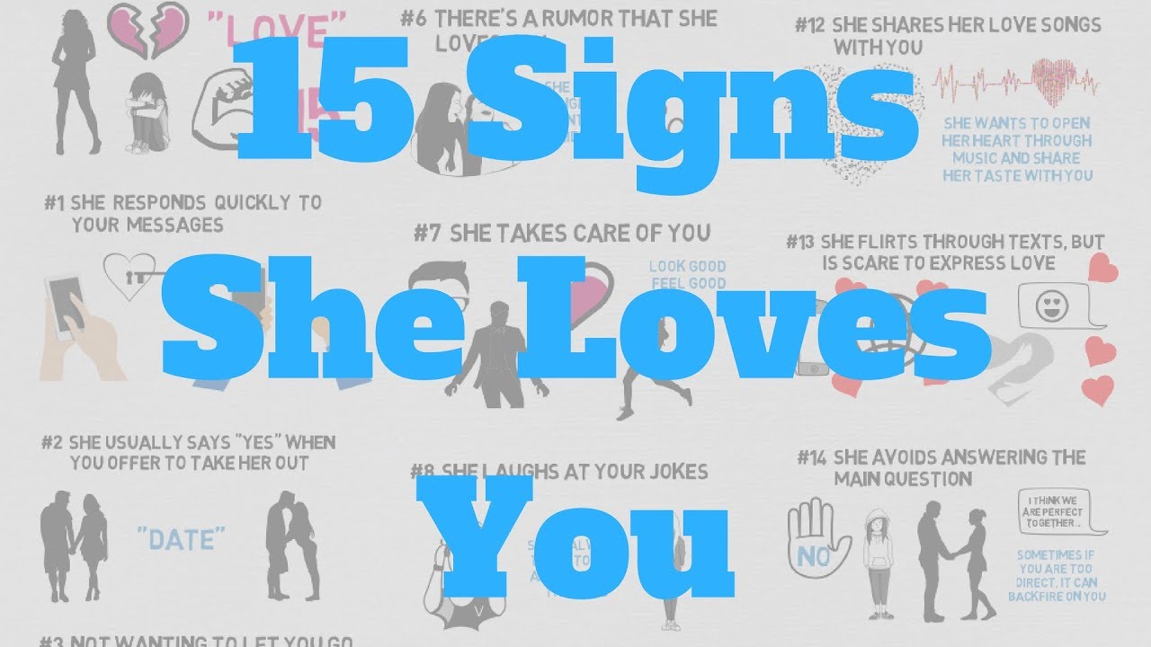 Signs She Loves You But Is Scared