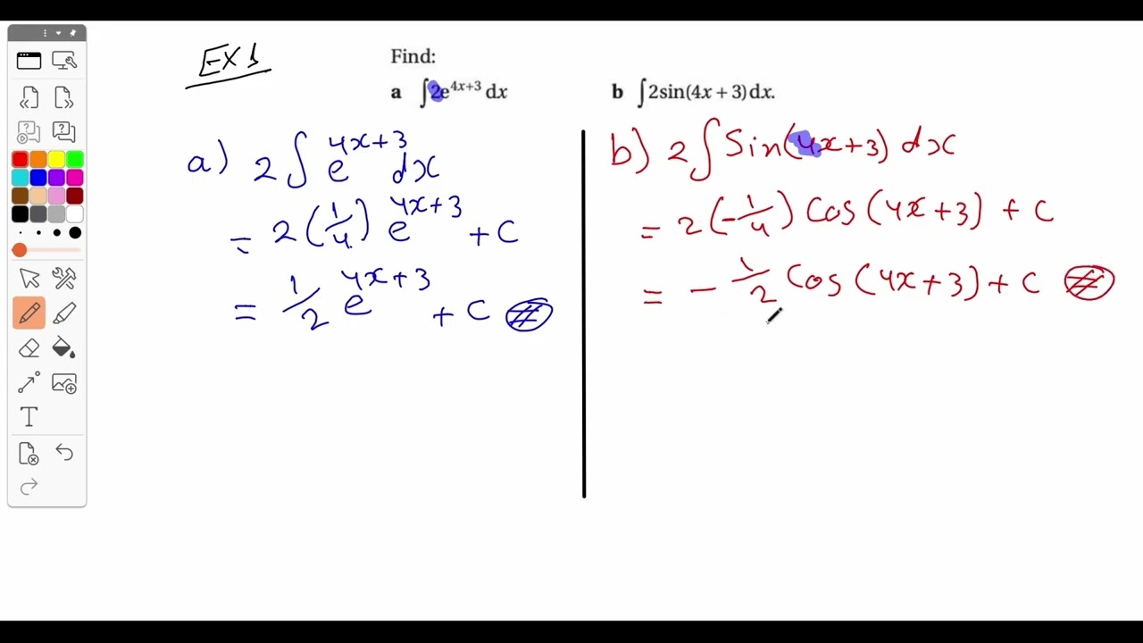 Integration | 5.2  Recognizing Integrals. G12. Sem2. L2.