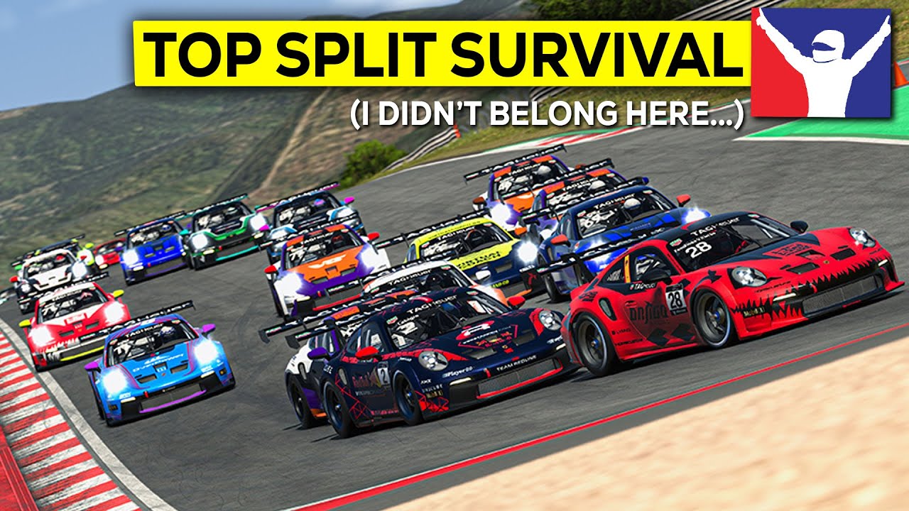 When you're out of your league in GT3 on iRacing