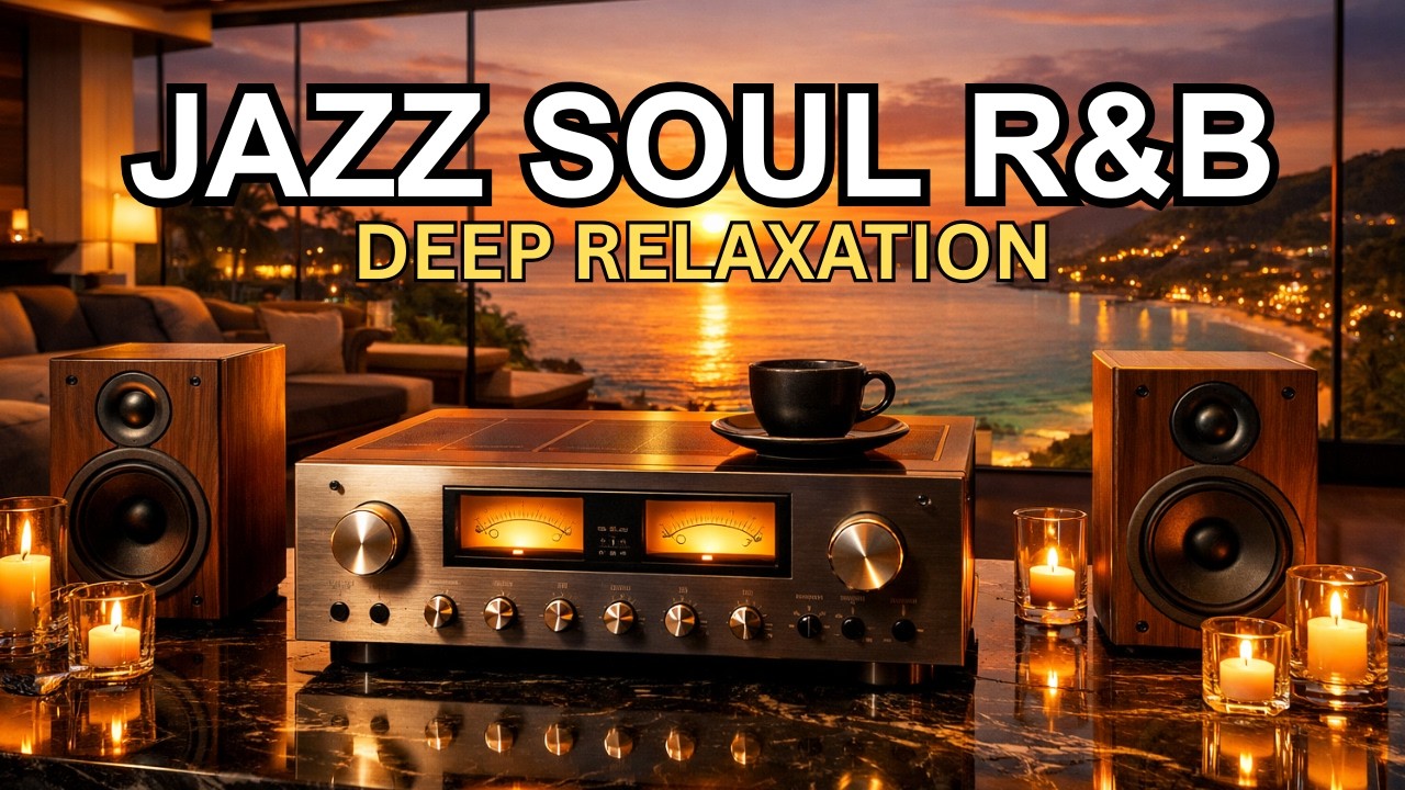 Cozy Smooth Jazz x R&B Chill 🎧 Relaxing Saxophone Music for Study & Focus