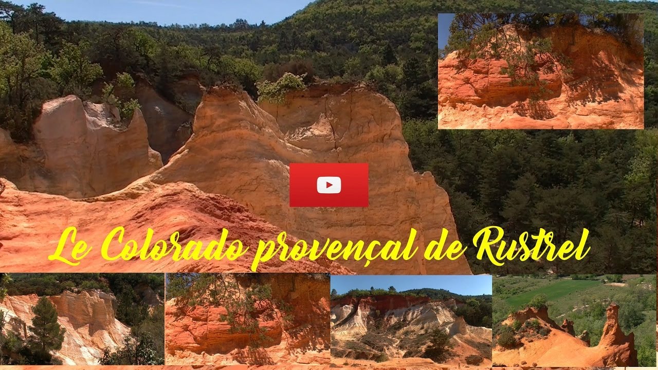 Le Colorado provençal à Rustrel, est le plus spectaculaire des sites d'ocres.