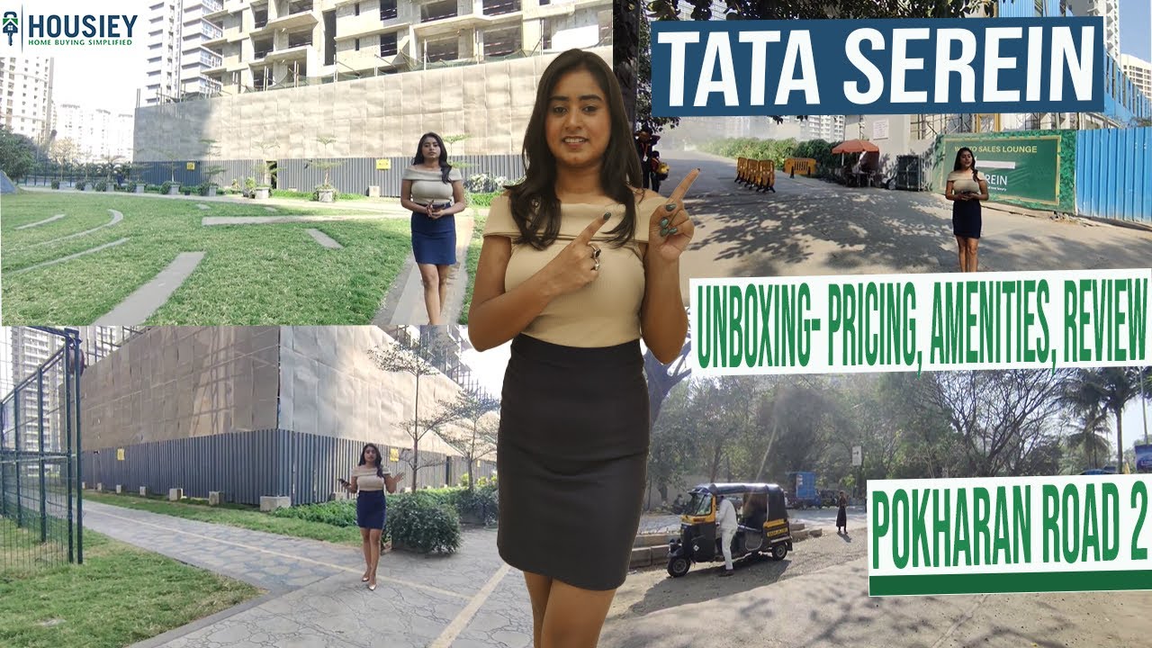 Tata Serein | Unboxing- Pricing, Amenities, Review [2025] | Tata Housing Thane Pokhran Road 2
