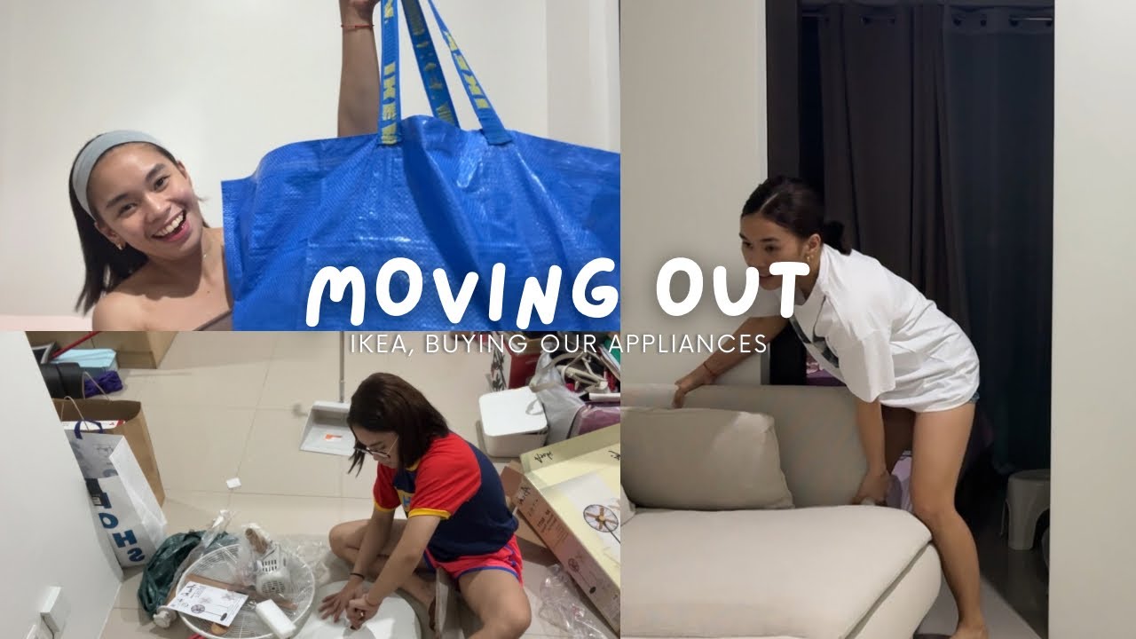 Moving out in our new condo unit update: Buying our appliances and IKEA Haul 🏠🛒| GB