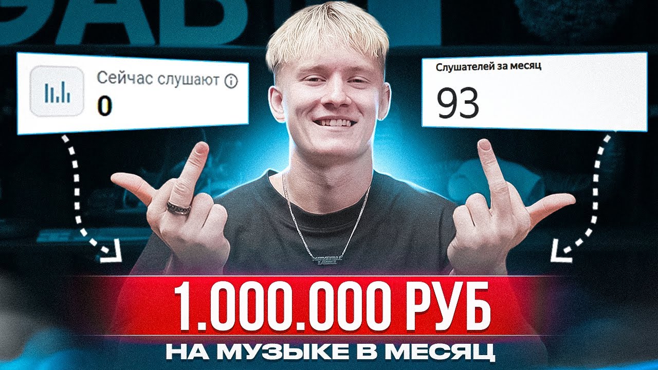 Как Зарабатывать НА МУЗЫКЕ Если у Тебя 0 Слушателей в 2024? [ПОЛНЫЙ РАЗБОР]