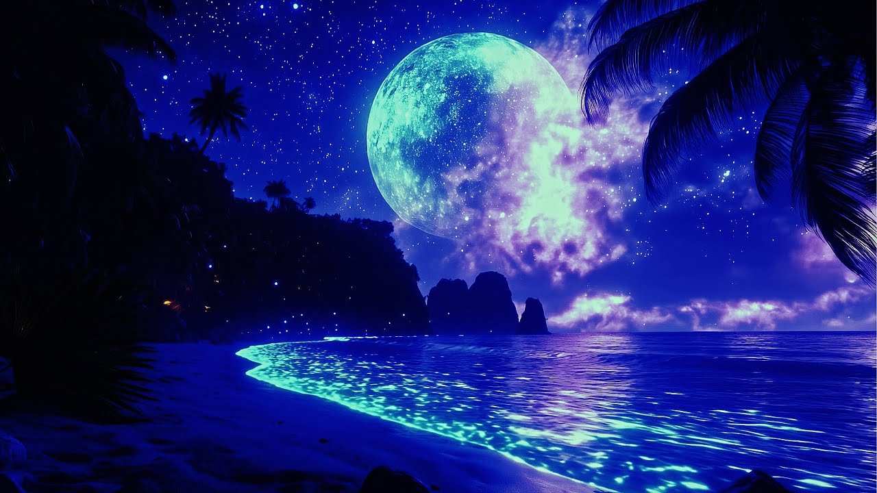 Deep Night Ocean Atmosphere for Extended Listening