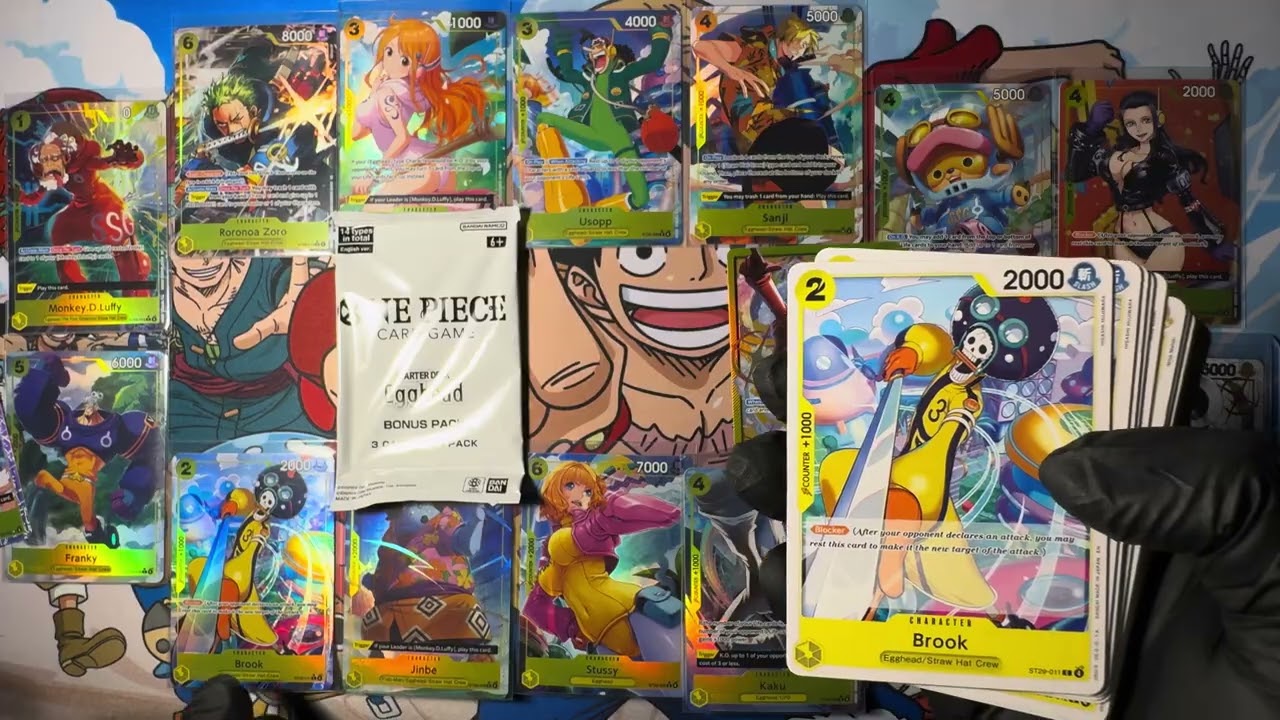 Quick Look at NEW Egghead Starter Deck ST-29 Plus EVERY ALTERNATE ART From Bonus Packs One Piece TCG