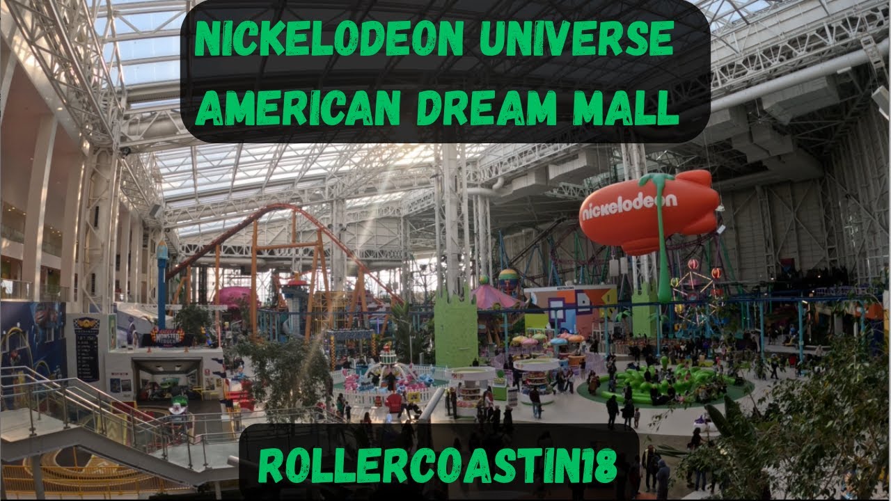RollerCOASTIN visits Nickelodeon Universe @ The American Dream Mall