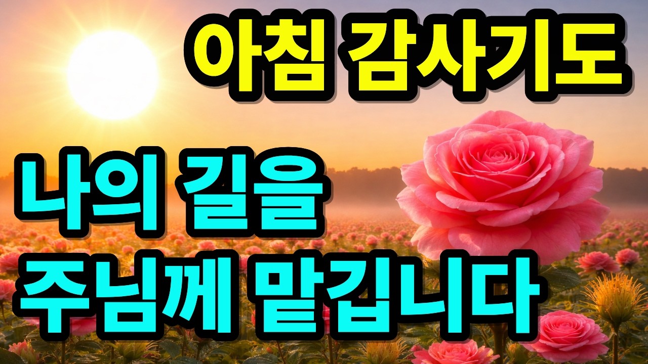 하루를 주님께 맡기며 아침을 여는 기도 | 아침기도 | 하루를 시작하는 기도 | 1시간 아침감사기도