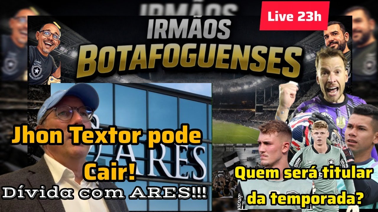 Textor pode deixar o comando do Botafogo...