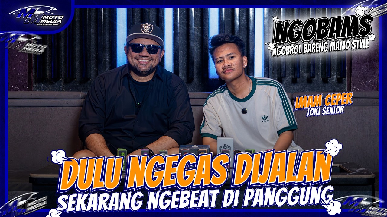 Dulu Ngegas Dijalan, Sekarang Ngebeat di Panggung! | Ngobams Bareng Imam Ceper (Joki Senior)