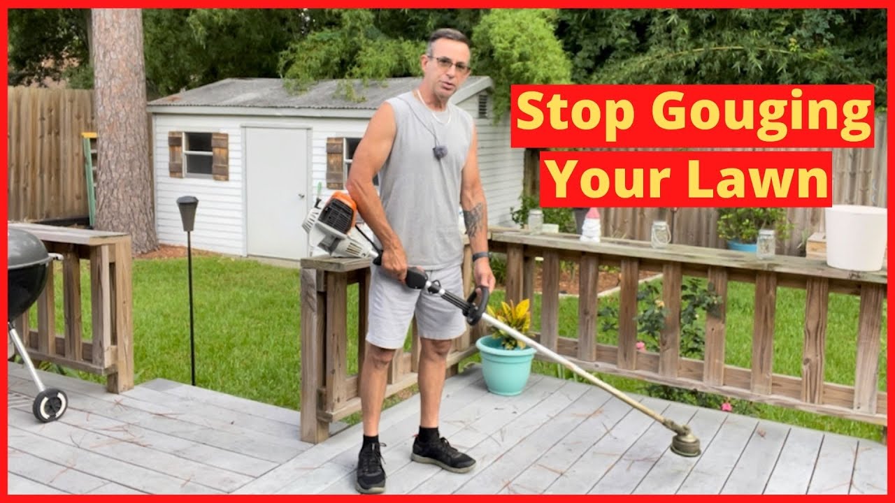 How To Use A Weedeater Like a Pro - REVIEW Stihl FS 91 R String Trimmer