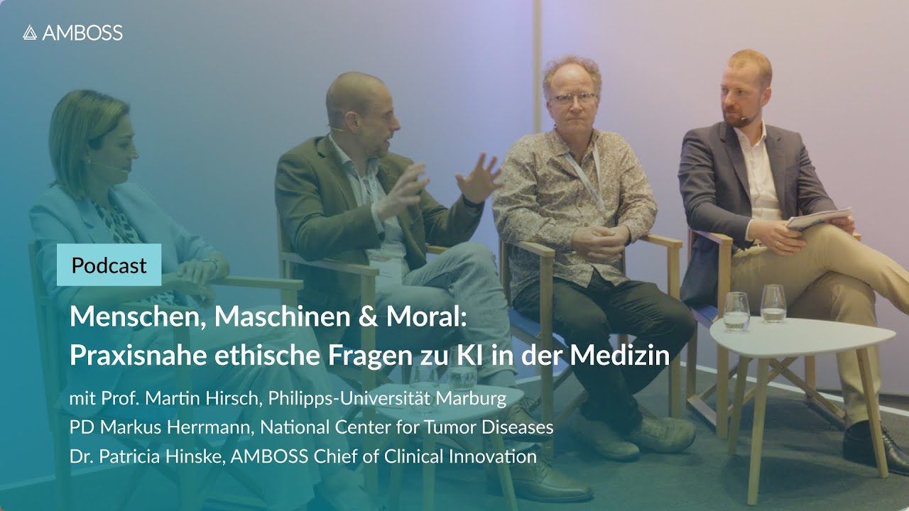 Menschen, Maschinen & Moral: Praxisnahe ethische Fragen zu KI in der Medizin | AMBOSS-Podcast | 159