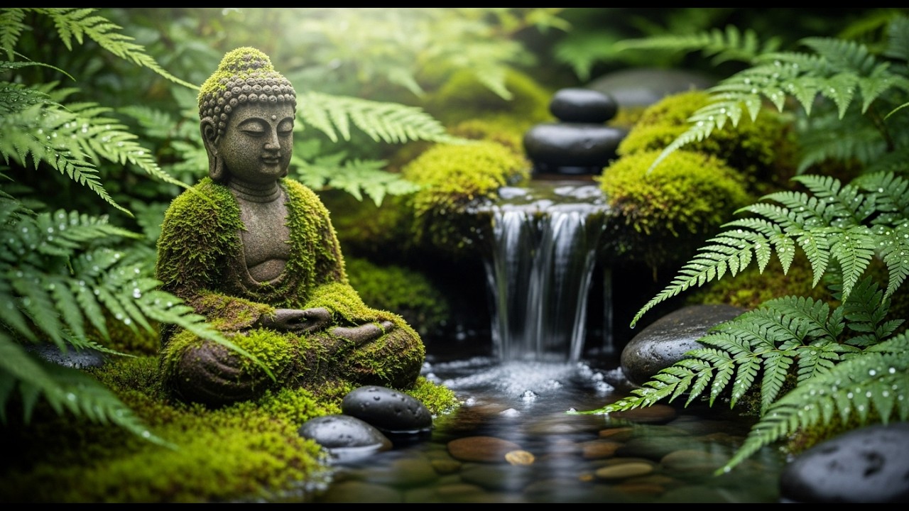 Gentle Piano and Water Sounds 🌙 Relaxing Music for Sleep, Meditation & Yoga