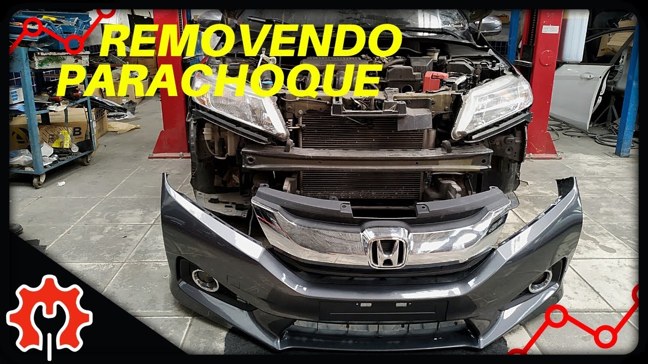 Como REMOVER o para-choque dianteiro Honda City 2 geração