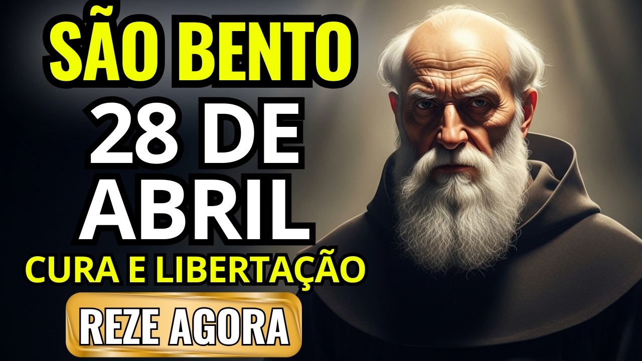Oração Poderosa - São Bento Entrar na sua Casa Hoje e Expulsar Toda Energia Negativa