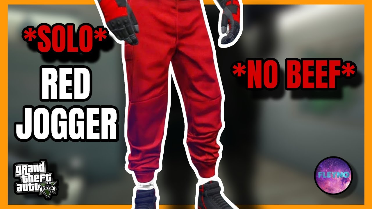 GTA 5 ONLINE: *SOLO* ROTE JOGGERHOSE BEKOMMEN + Ceo Weste| RED JOGGER GLITCH | PATCH 1.71