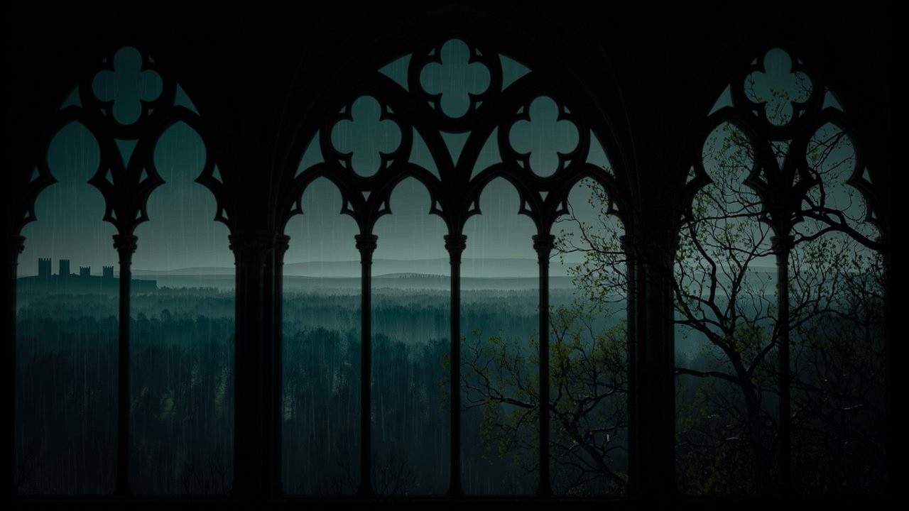 Window Ambience 🌬️ Night Wind for Background Ambience | 10 Hours