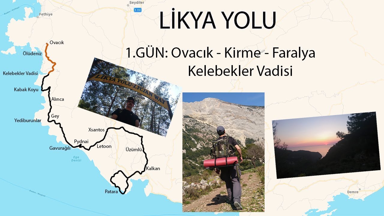 Likya Yolu Yürüyüşü: Fethiye Ovacık- Faralya Kelebekler Vadisi