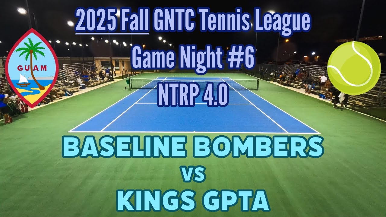 (Oct 2, 2025) GNTC Tennis Doubles League | League Night #6 | NTRP 4.0