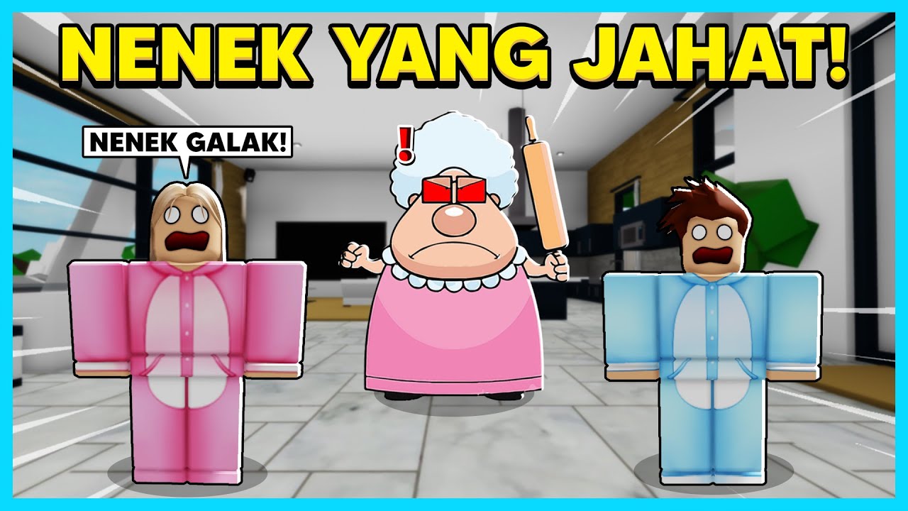 MIPAN & ZUZUZU Berkunjung Ke Rumah NENEK! Tapi Nenek Nya Jahat Dan Kejam - Roblox Roleplay