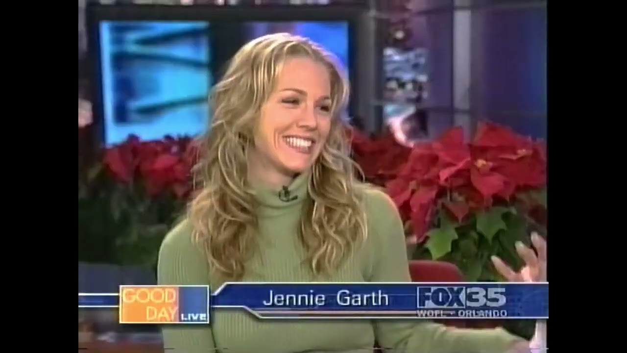 Jennie Garth : Good Day Live - Dec 12, 2003