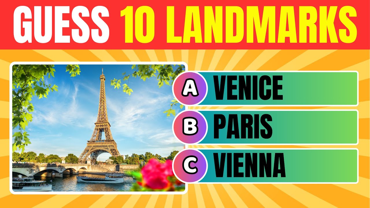 Explore the World: Landmark Discovery Quiz | Monument Mysteries Challenge