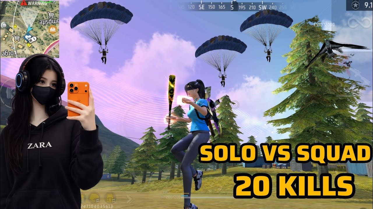 Woodpacker+M1014 64 Kills 💪 90%Headshot Rate⚡| Duo Vs Squad Full Gameplay |  INFINIX GT30 PRO😈