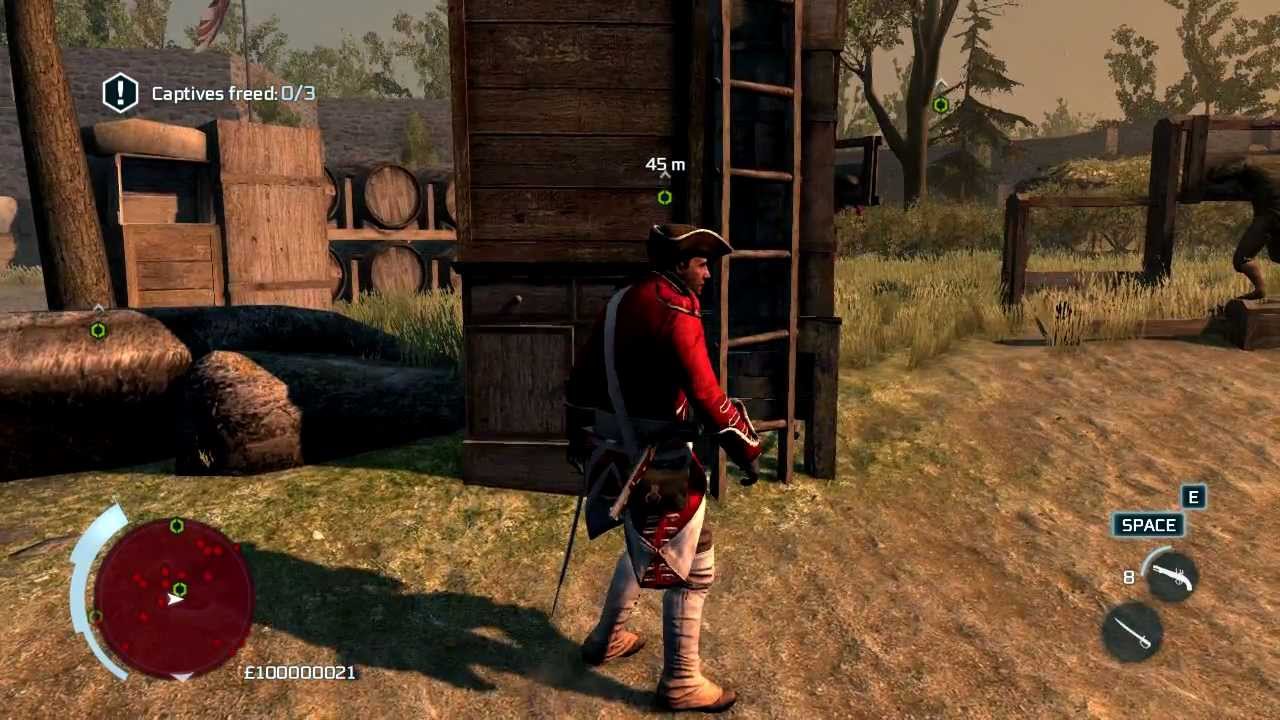 assassin's creed 3 free the captives undetected tutorial