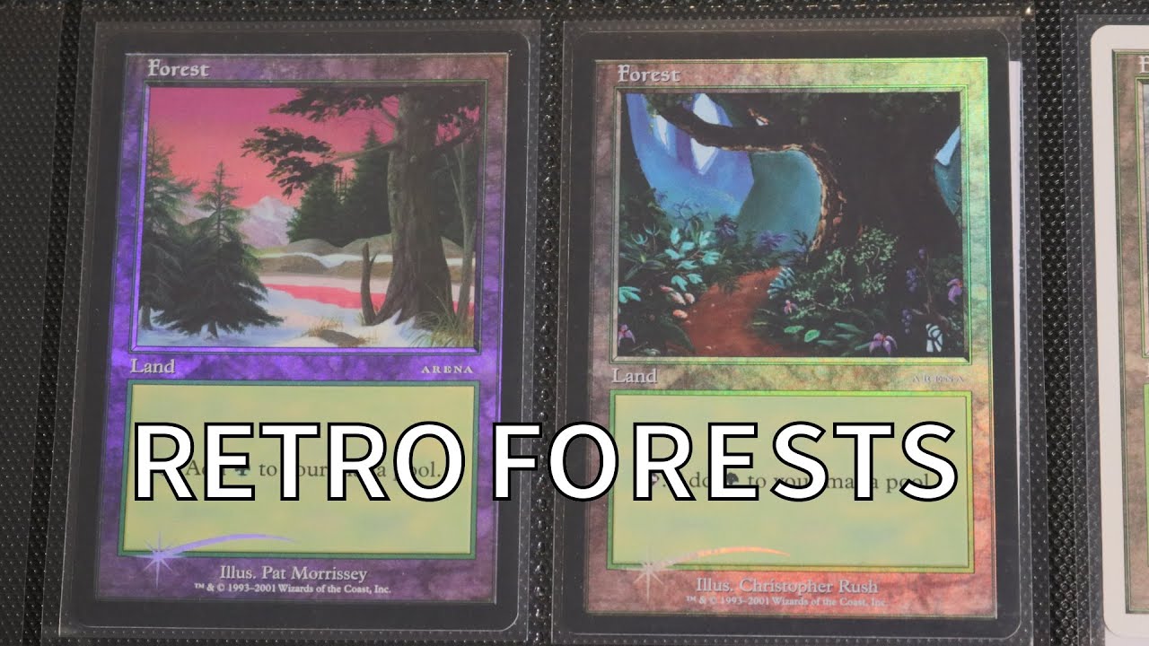 Arena League Promos! Every Forest in MTG Project Update 10/25