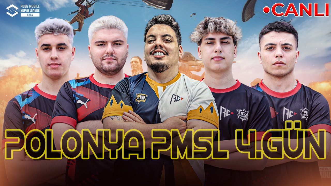 🔴ZİRVEYİ ALMAYA GELDİK - PMSL RCB E SPORTS Pubg Mobile