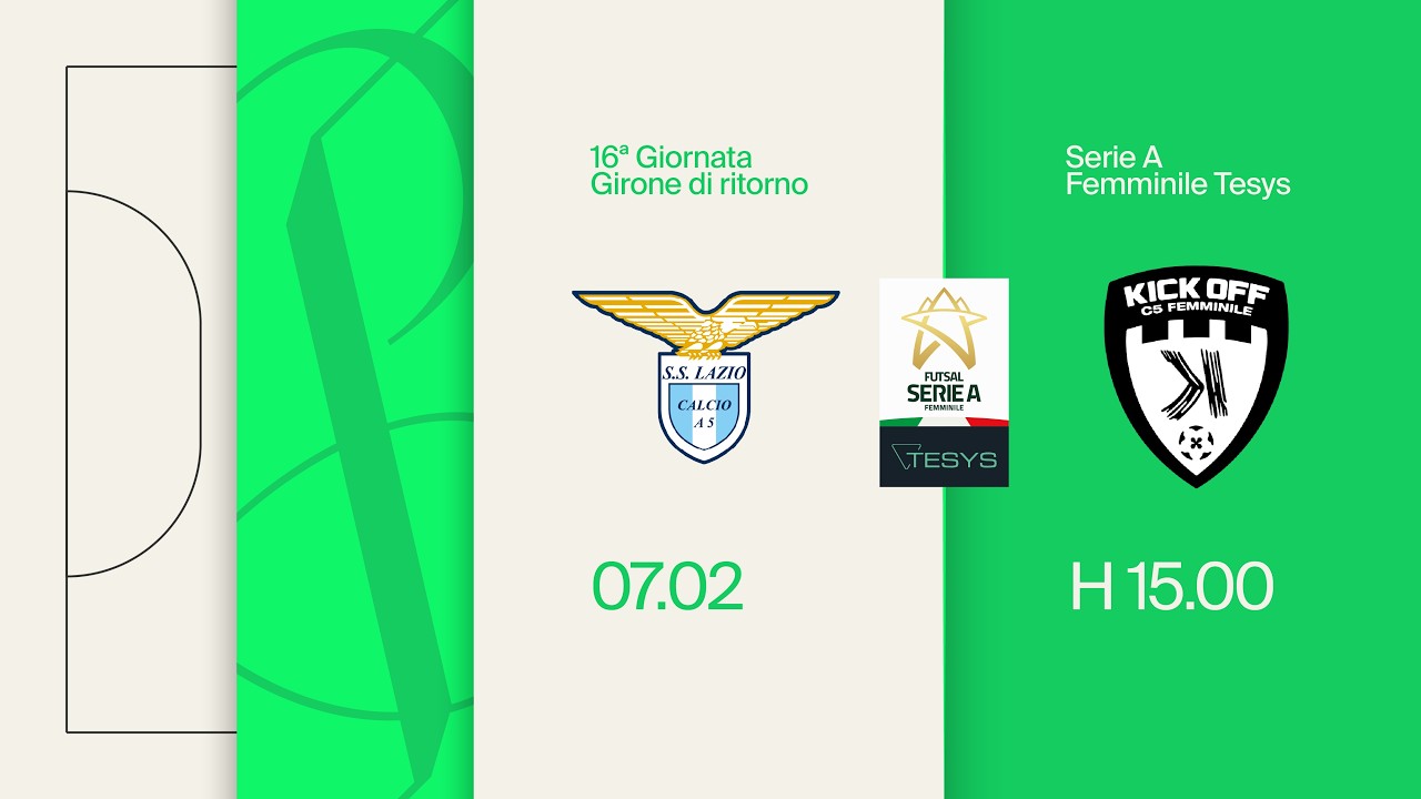 Lazio-Kick Off | 16ª giornata | Serie A Tesys 2025/2026