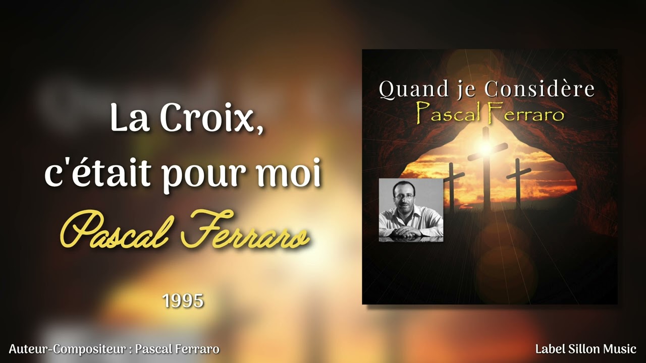 La Croix, c'était pour moi - Pascal Ferraro