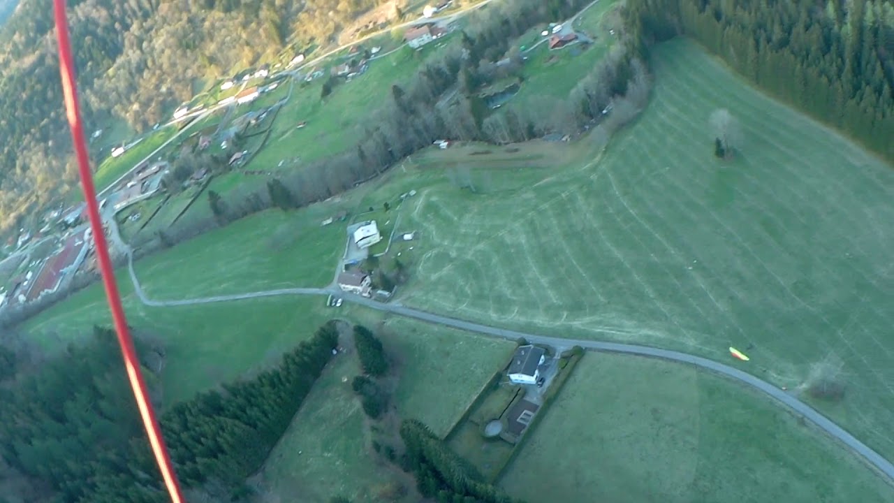 Flight from Ballon d'Alsace