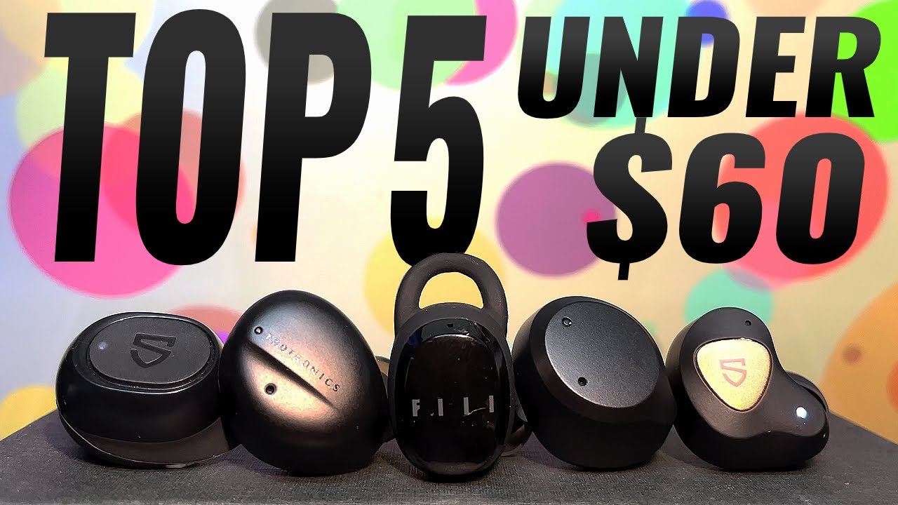 TOP 5 Budget True Wireless Earbuds Under $60 - 2020 Picky Picks